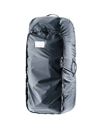 Deuter Transport Cover Sacca Protezione Zaino/Coprizaino 90 Litri, Nero