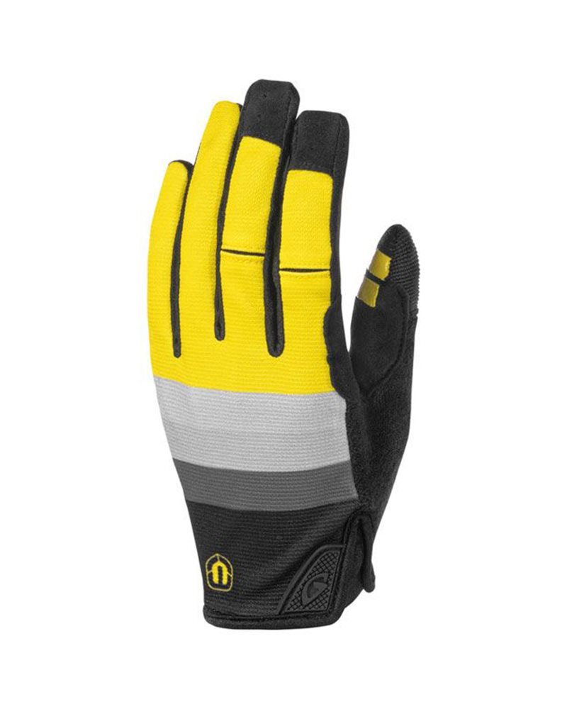 Mondraker by Giro DND Down & Dirty Gloves, Yellow/Grey/Black