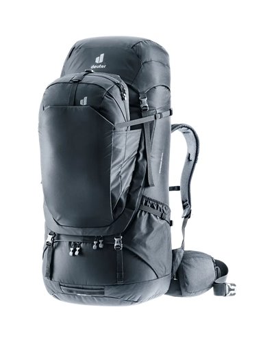 Deuter Voyager 65+10 Zaino da Viaggio, Nero