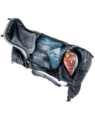 Deuter Voyager 65+10 Zaino da Viaggio, Nero