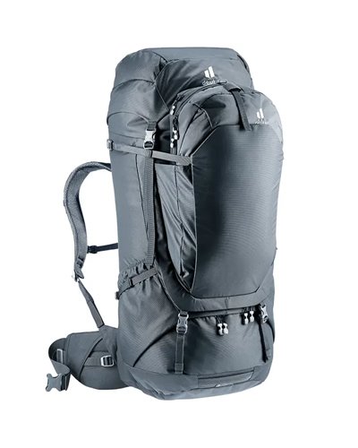 Deuter Voyager 65+10 Zaino da Viaggio, Nero