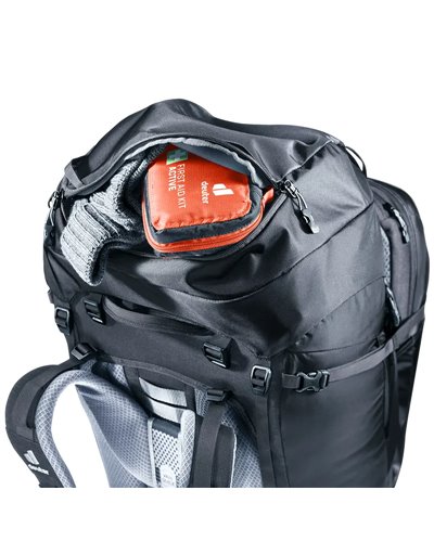 Deuter Voyager 65+10 Zaino da Viaggio, Nero
