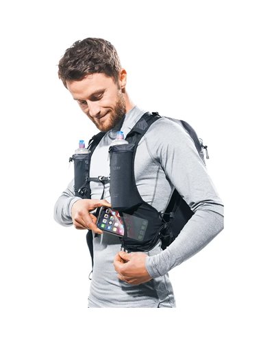Deuter Ascender 7 Zaino Trail Running Idrico Compatibile, Nero