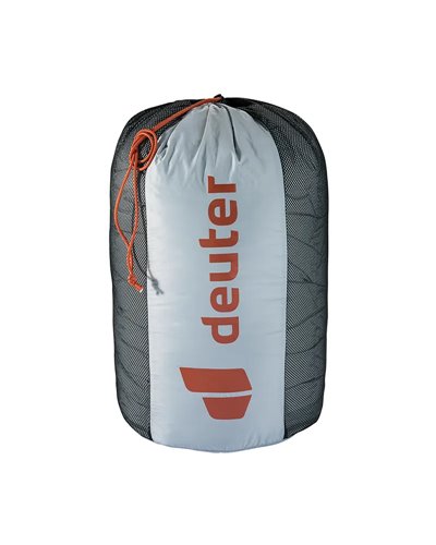 Deuter Astro Pro 400 RDS Sleeping Bag Regular - Left, Tin/Paprika
