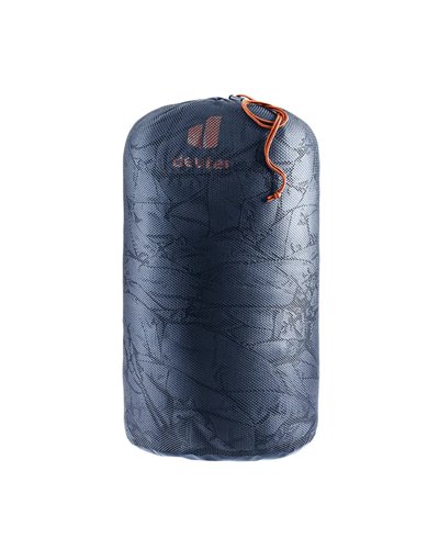 Deuter Exosphere 0° Sleeping Bag Regular - Right, Ink/Paprika