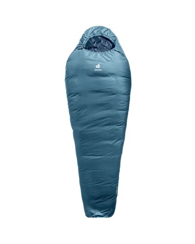 Deuter Orbit +5° Sleeping Bag Regular - Right, Atlantic/Ink