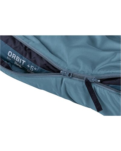 Deuter Orbit +5° Sleeping Bag Regular - Right, Atlantic/Ink