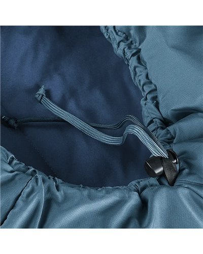 Deuter Orbit +5° Sleeping Bag Regular - Right, Atlantic/Ink