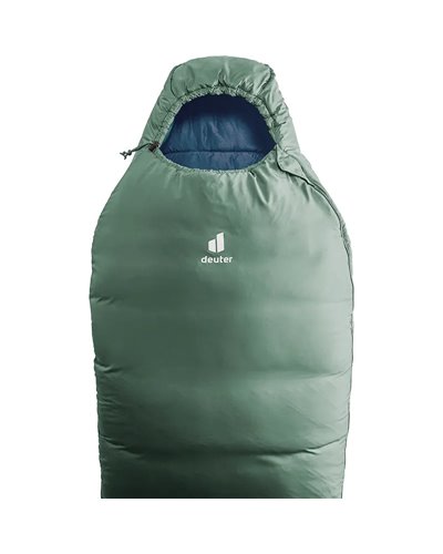Deuter Orbit 0° Sleeping Bag Regular - Right,  Ivy/Ink