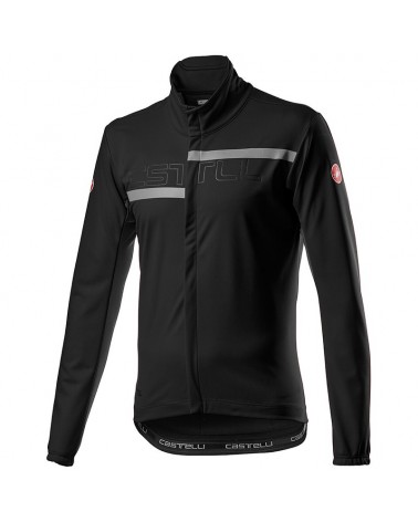Castelli Transition 2 GTX Gore-Tex Windstopper Men's Light Cycling Jacket, Light Black