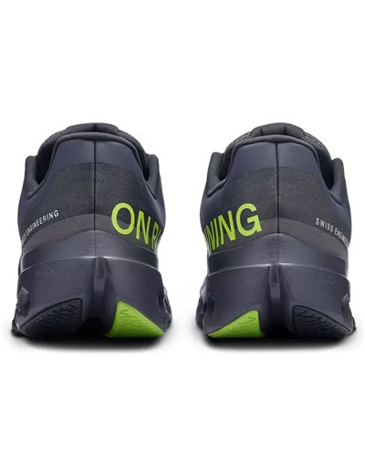 On Cloudsurfer Next Lumos Men's Running Shoes, Black/Iron