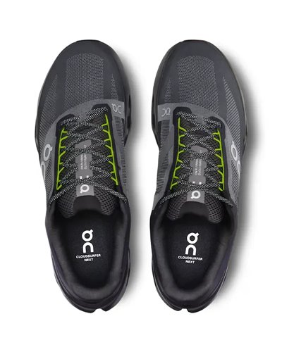 On Cloudsurfer Next Lumos Men's Running Shoes, Black/Iron