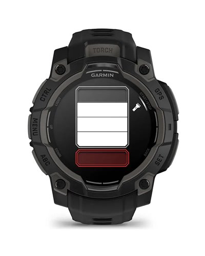 Garmin Instinct 3 AMOLED Cassa 45mm Orologio GPS Smartwatch HR Integrato, Nero