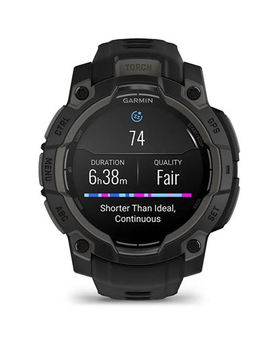 Garmin Instinct 3 AMOLED Cassa 45mm Orologio GPS Smartwatch HR Integrato, Nero