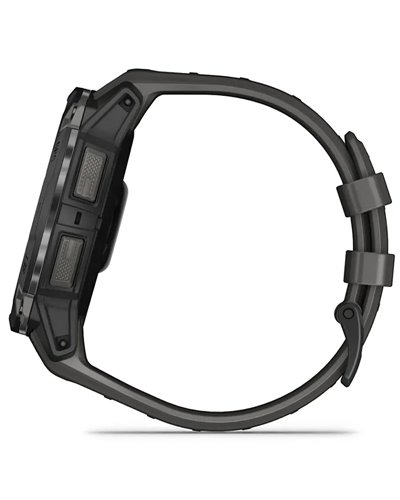 Garmin Instinct 3 AMOLED Case 50mm Wrist-Based HR GPS Smartwatch, Black/Charcoal