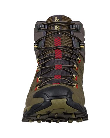La Sportiva Ultra Raptor II MID Leather GTX Gore-Tex Men's Speed Hiking Shoes, Ivy/Tango