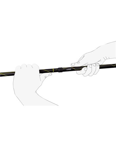 Camp Laser Bastoncini Telescopici da Trekking 60-135 cm (Coppia)