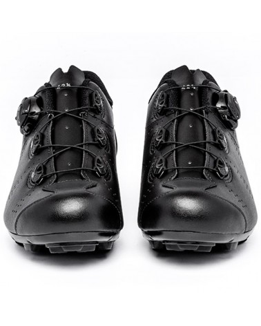zapatos MTB de velocidad Sidi, negro/negro