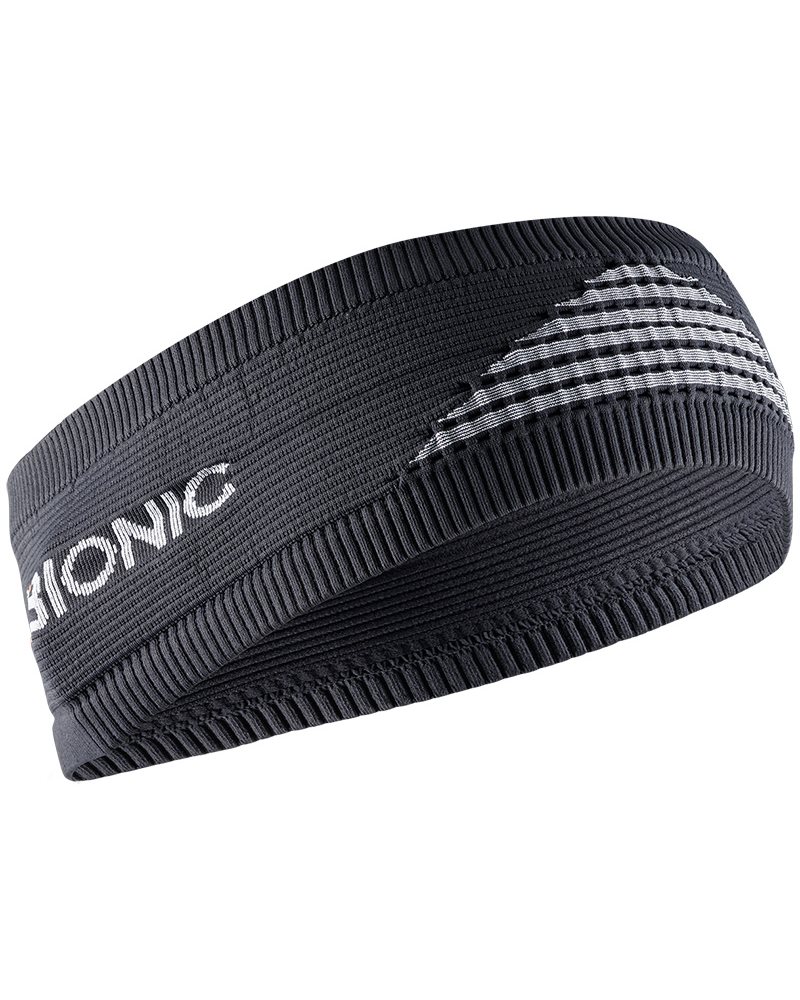 X-Bionic Headband 4.0, Charcoal/Pearl Grey