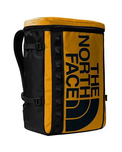 The North Face Base Camp Fuse Box Backpack 30 Liters 15" Laptop Compatible, Summit Gold/TNF Black/PNF