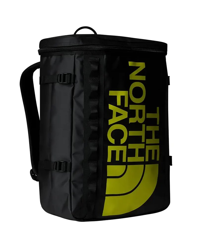 The North Face Base Camp Fuse Box Backpack 30 Liters 15" Laptop Compatible, TNF Black/Sulphur Spring