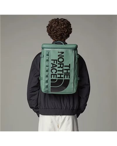The North Face Base Camp Fuse Box Zaino 30 Litri Compatibile con Laptop 15", Duck Green/TNF Black