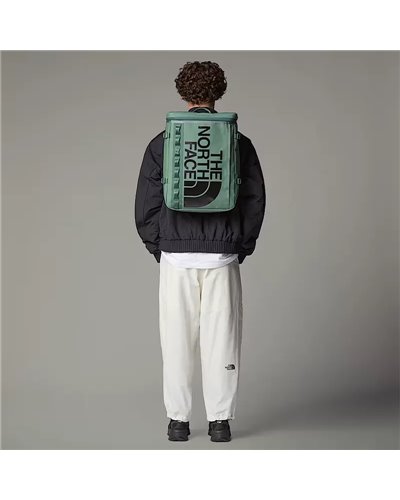 The North Face Base Camp Fuse Box Zaino 30 Litri Compatibile con Laptop 15", Duck Green/TNF Black