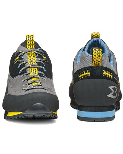 Garmont Dragontail LT Evo Men's Approach Shoes, December Grey/Lemon Yellow