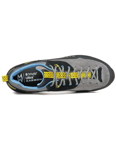 Garmont Dragontail LT Evo Men's Approach Shoes, December Grey/Lemon Yellow