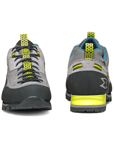 Garmont Dragontail MNT Evo GTX Gore-Tex Men's Approach Shoes, December Grey/Primerose Green