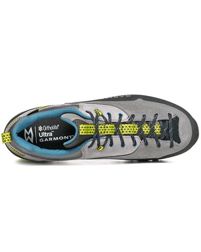 Garmont Dragontail MNT Evo GTX Gore-Tex Men's Approach Shoes, December Grey/Primerose Green