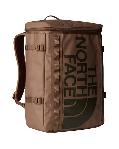 The North Face Base Camp Fuse Box Backpack 30 Liters 15" Laptop Compatible, Latte/Smokey Brown