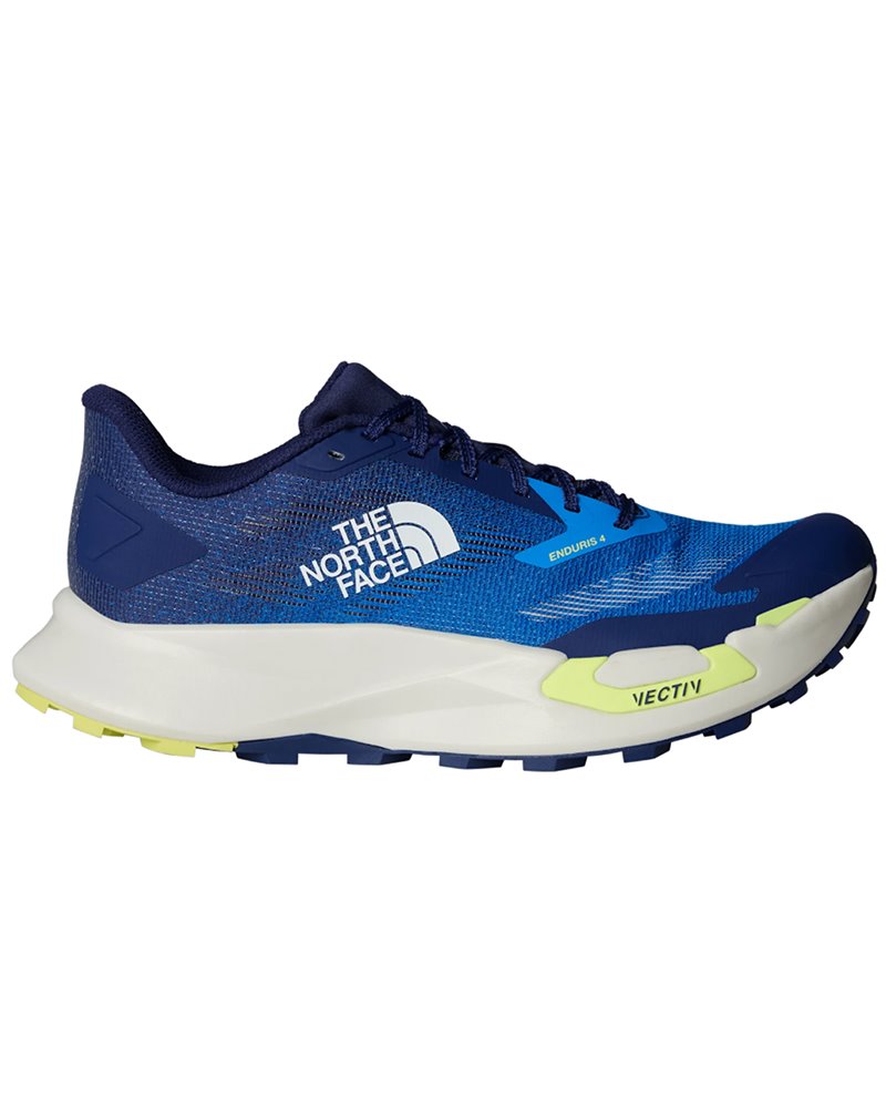 The North Face Vectiv Enduris 4 Men's Trail Running Shoes, Hero Blue/Sun Fog
