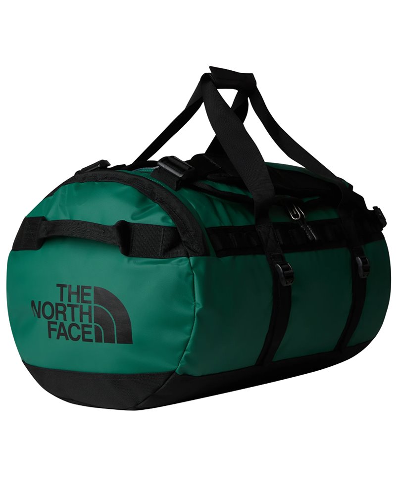 The North Face Base Camp Duffel M Borsone 71 Litri, Evergreen/TNF Black