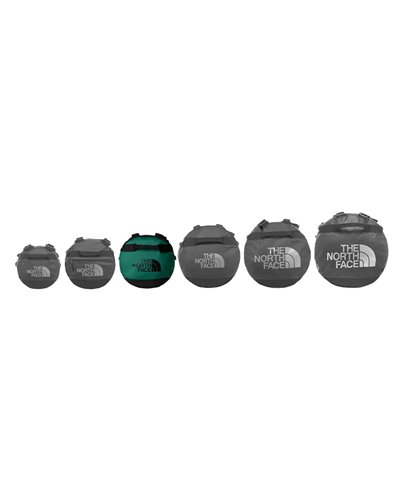 The North Face Base Camp Duffel M Borsone 71 Litri, Evergreen/TNF Black