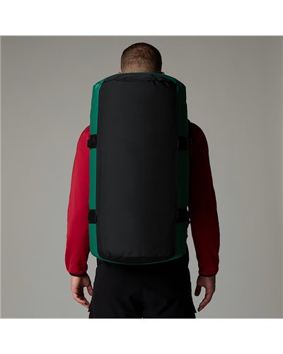 The North Face Base Camp Duffel M Borsone 71 Litri, Evergreen/TNF Black