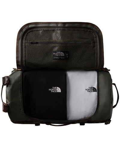 The North Face Base Camp Duffel S - 50 Liters, New Taupe Green/Smokey Brow/Utility Brown
