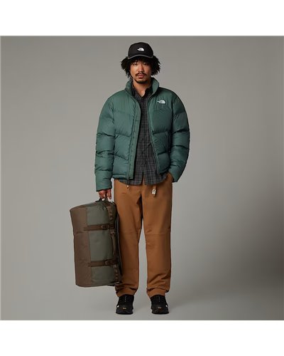 The North Face Base Camp Duffel S Borsone 50 Litri, New Taupe Green/Smokey Brow/Utility Brown