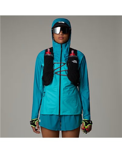 The North Face Summit Run 5 Hydration Running Vest, TNF Black/Asphalt Grey (2 500 ml Soft Flask Included)