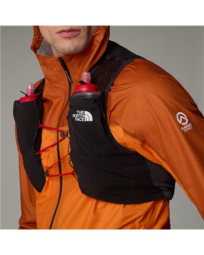 The North Face Summit Run 5 Gilet Idrico Running, TNF Black/Asphalt Grey (2 Soft Flask da 500 ml Incluse)
