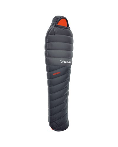 Camp ED 500 Evo Sleeping Bag -21° Left Zip, Asphalt Grey/Black