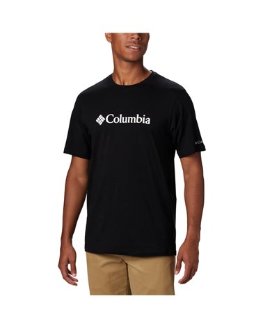 Columbia CSC Basic Logo Men's Short Sleeve Tee, Black