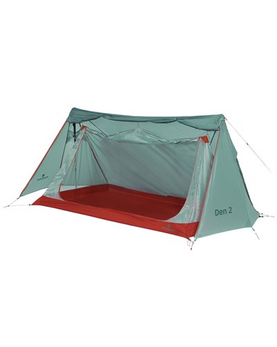 Ferrino Den 2 Tenda Due Posti, Blu Petrolio