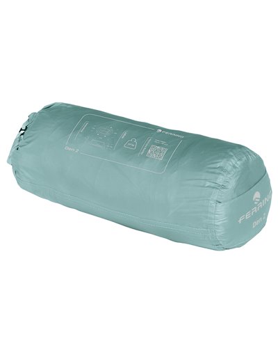Ferrino Den 2 Tenda Due Posti, Blu Petrolio