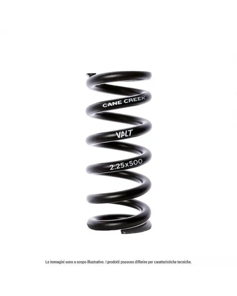 Cane Creek Molla Valt in Acciaio Superleggero - 2.25X500