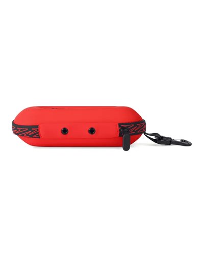 Speedo Custodia Rigida Occhialini Piscina, Rosso