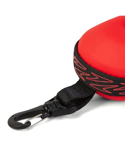 Speedo Custodia Rigida Occhialini Piscina, Rosso