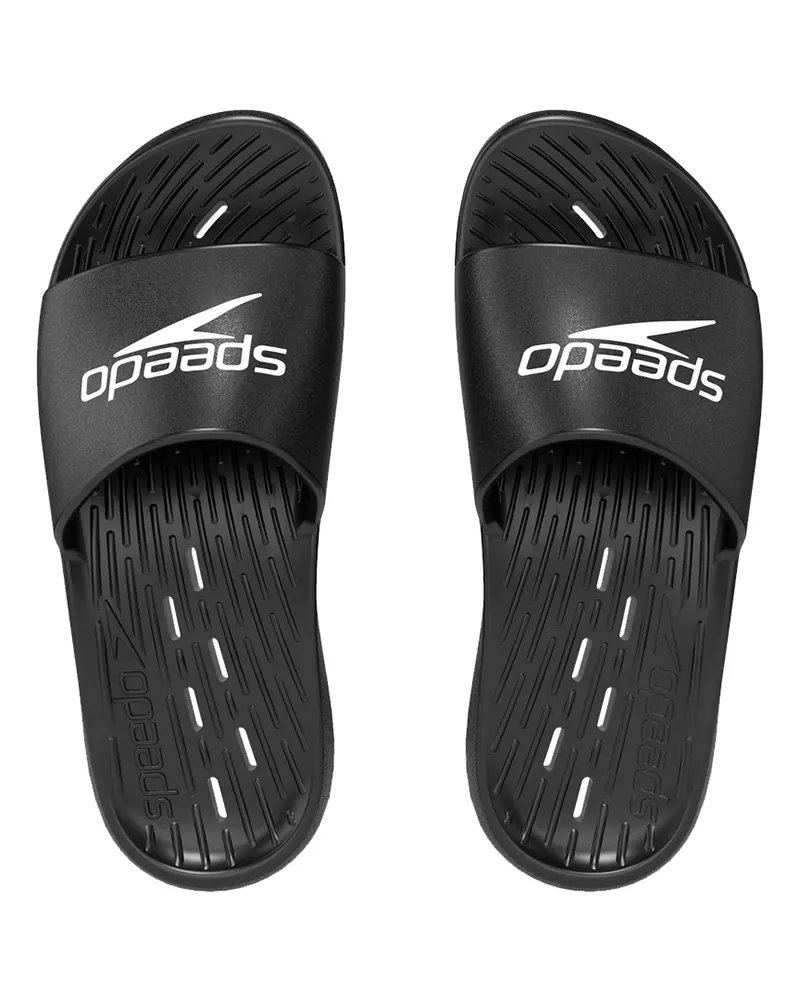 Speedo Slide Ciabatte Piscina Uomo, Nero