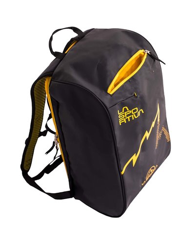 La Sportiva Climbing Bag Sacca/Zaino Portacorda 22 Litri, Black/Yellow