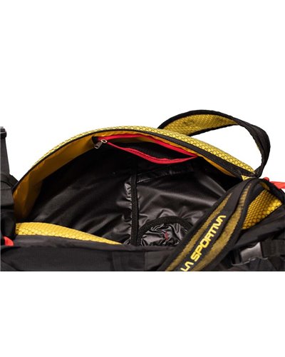 La Sportiva Alpine Backpack Zaino Alpinismo 30 Litri, Black/Yellow